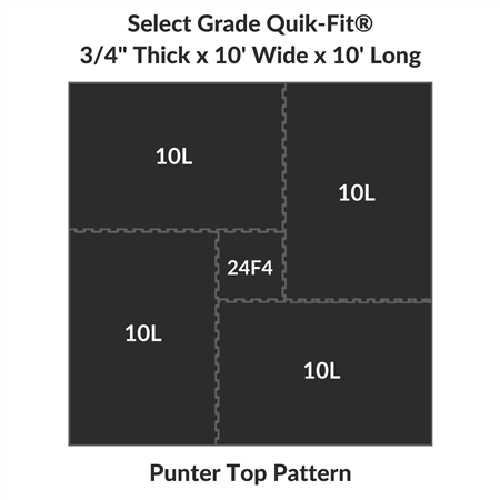 Select Grade Punter® Top Interlocking Stall Kits